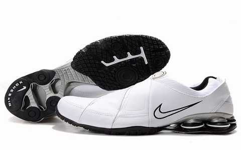 nike shox homme argent