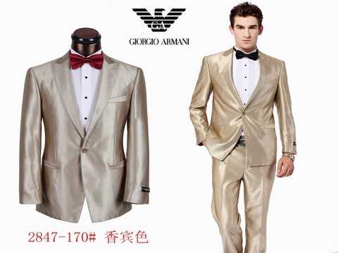 costume homme armani solde