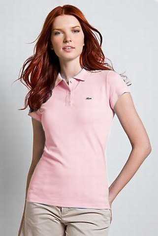 polo lacoste homme rose